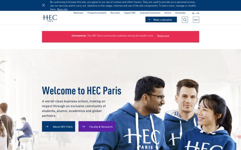 HEC Paris: Welcome