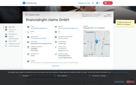 financialright claims GmbH | Implisense