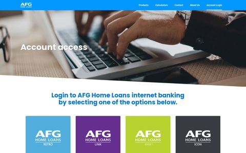 Account Login - AFG Home Loans