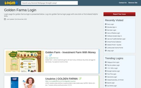 Golden Farma Login - Loginii.com