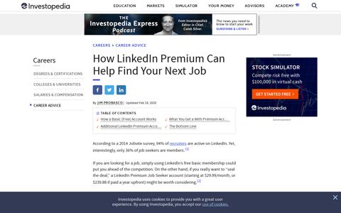 How LinkedIn Premium Can Help Find Your Next Job