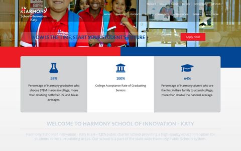 Harmony School of Innovation – Katy – Where Excellence is ...