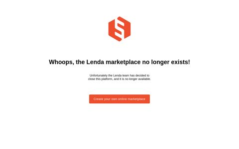 Log in to Lenda - Lenda Marketplace - Sharetribe