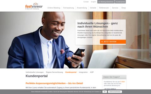 Kundenportal ‹ Individuelle Lösungen ‹ FastViewer