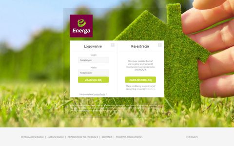 Logowanie do ENERGA24 – Obsługa Klienta przez Internet