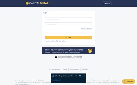 COT Portal - Capital on Tap