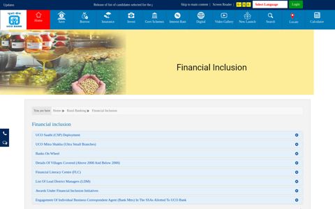 financial-inclusion - UCO Bank
