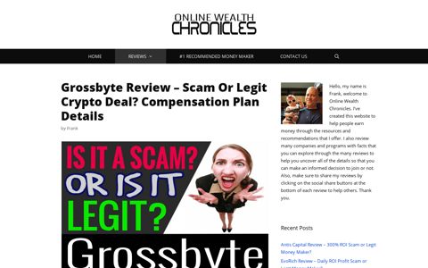 Grossbyte Review - Scam or Legit Crypto Deal ...