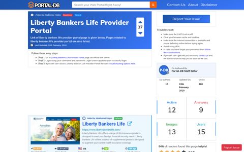 Liberty Bankers Life Provider Portal
