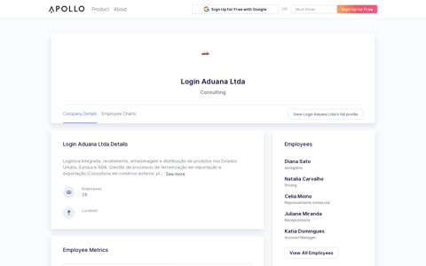 Login Aduana Ltda - Overview, Competitors, and Employees ...