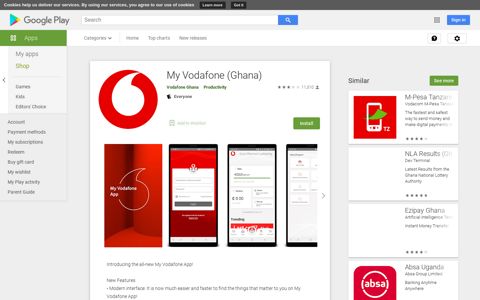 My Vodafone (Ghana) - Apps on Google Play