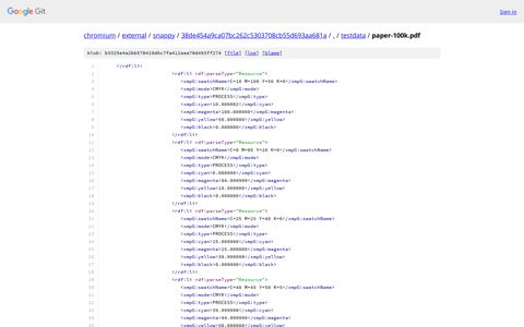 testdata/paper-100k.pdf - external/snappy - Git at Google