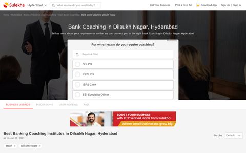 Top 10 Bank Coaching in Dilsukh Nagar, Hyderabad ...