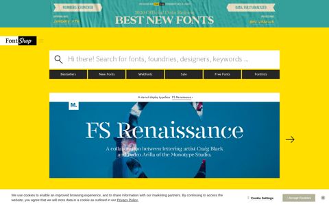 FontShop | The world's best fonts for print, screen and web
