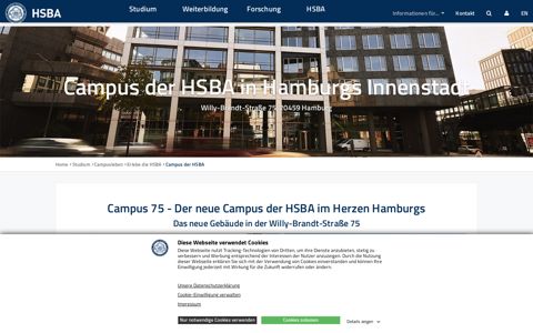 Campus der HSBA
