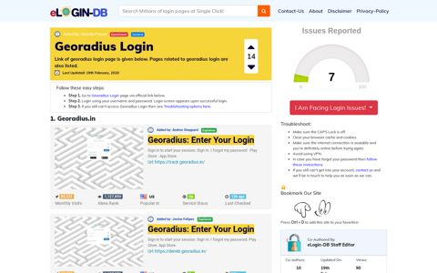 Georadius Login - A database full of login pages from all over ...