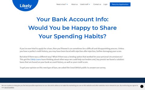 What Does Your Bank Account Say About You? | Likely Loans
