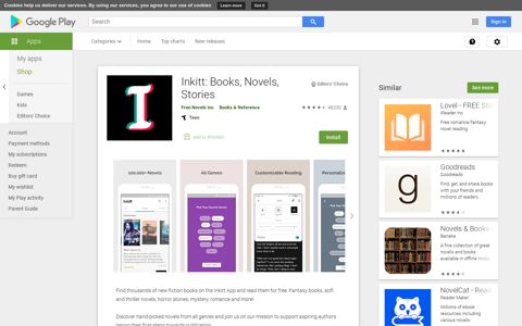Inkitt: Books, Novels, Stories - Apps on Google Play