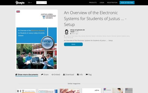 An Overview of the Electronic Systems for Students of Justus ...