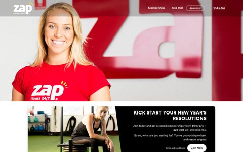 Zap Fitness 24/7 | 24 Hour Gyms