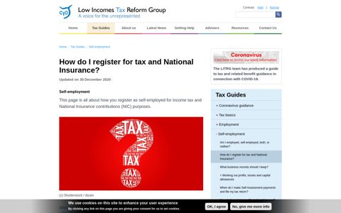 How do I register for tax and National Insurance? | Low ...