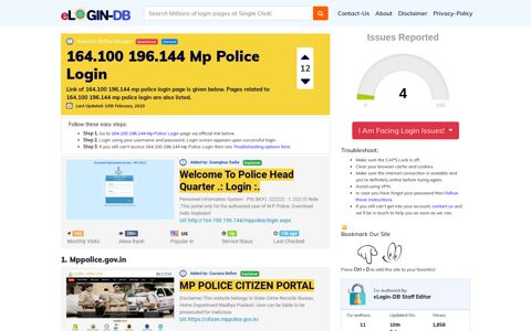 164.100 196.144 Mp Police Login