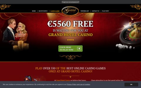 Play the Best Online Casino Games | Grand Hotel Casino ...