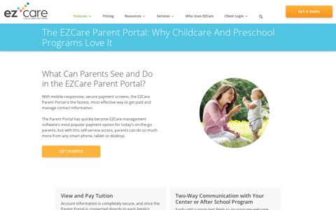 Payment Portal for Childcare Programs and ... - EZCare