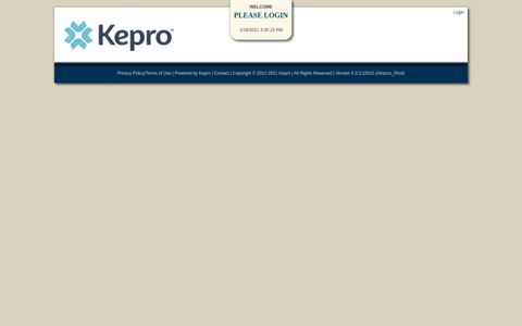 Please Login - KEPRO Atrezzo Provider Portal