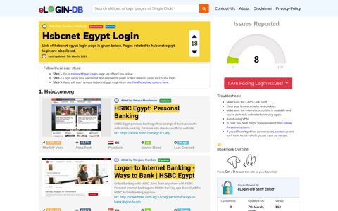 Hsbcnet Egypt Login