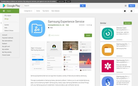 Samsung Experience Service - Apps on Google Play