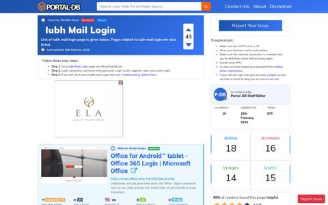 Iubh Mail Login - Portal-DB.live