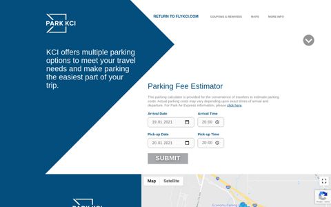 Parking Fee Estimator - Kansas City International Airport