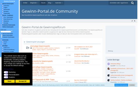Gewinnspielforum - Gewinn-Portal.de