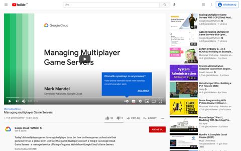 Managing multiplayer Game Servers - YouTube