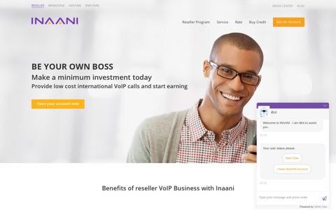voip business as reseller - inaani