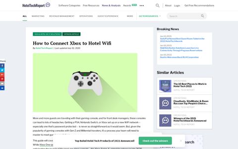 How to Connect Xbox to Hotel Wifi - Hotel Tech Report