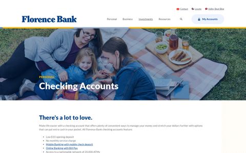 Checking Accounts | Western MA Bank Checking | Florence ...