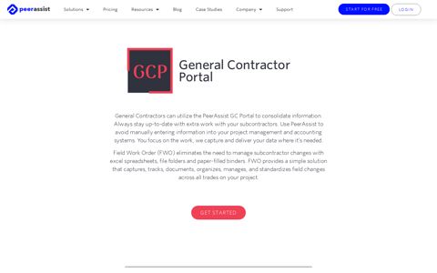 GC Portal Solution - PeerAssist