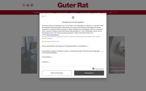 guter-rat.de | Das unabhängige Verbrauchermagazin