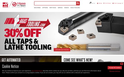 Haas Automation Inc. - CNC Machine Tools