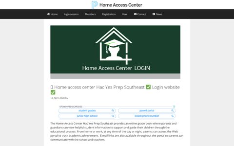 ᐅ Home access center Hac Yes Prep Southeast Login website
