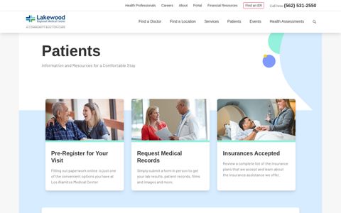 Patient Resources | Lakewood Regional Medical Center