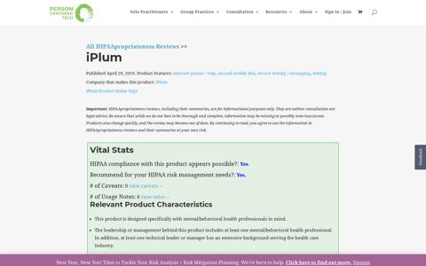 iPlum - Person Centered Tech