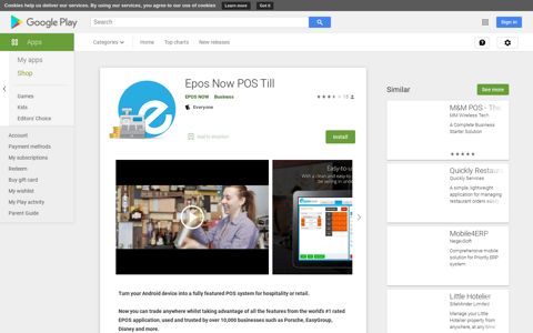 Epos Now POS Till - Apps on Google Play