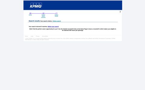 KPMG Canada - Search results - jobs.brassring.com