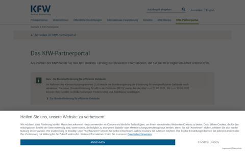 Das KfW-Partnerportal