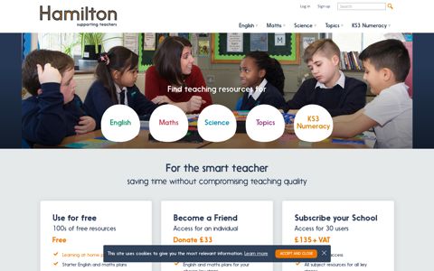 Hamilton Trust | Lesson Plans for Primary Teachers | Hamilton ...