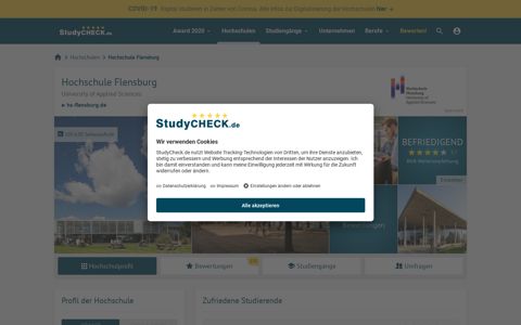 Hochschule Flensburg - 132 Bewertungen zum Studium