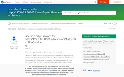 user id and password for http://127.0.0.1:8080/alf...
